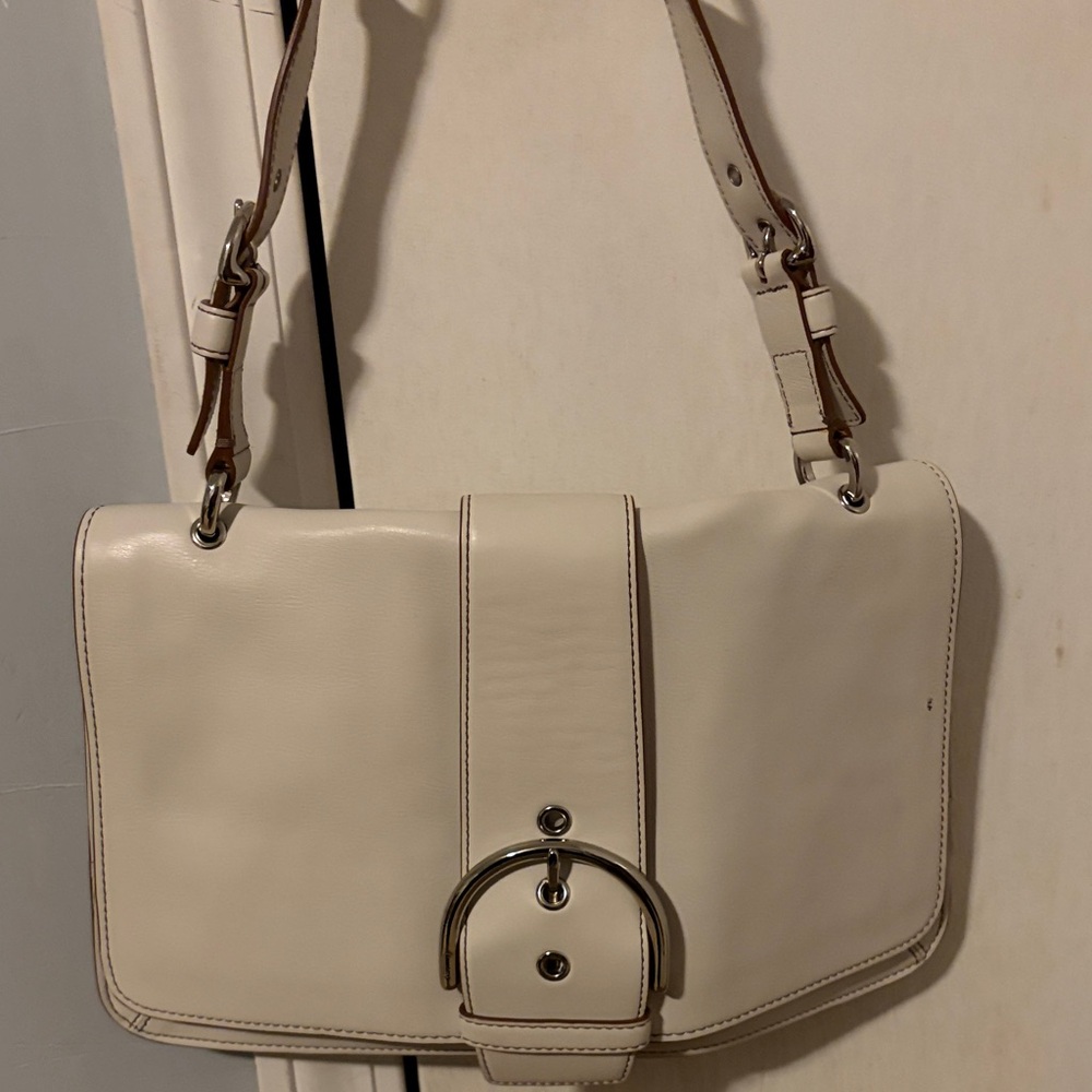 Cream Shoulder Bag